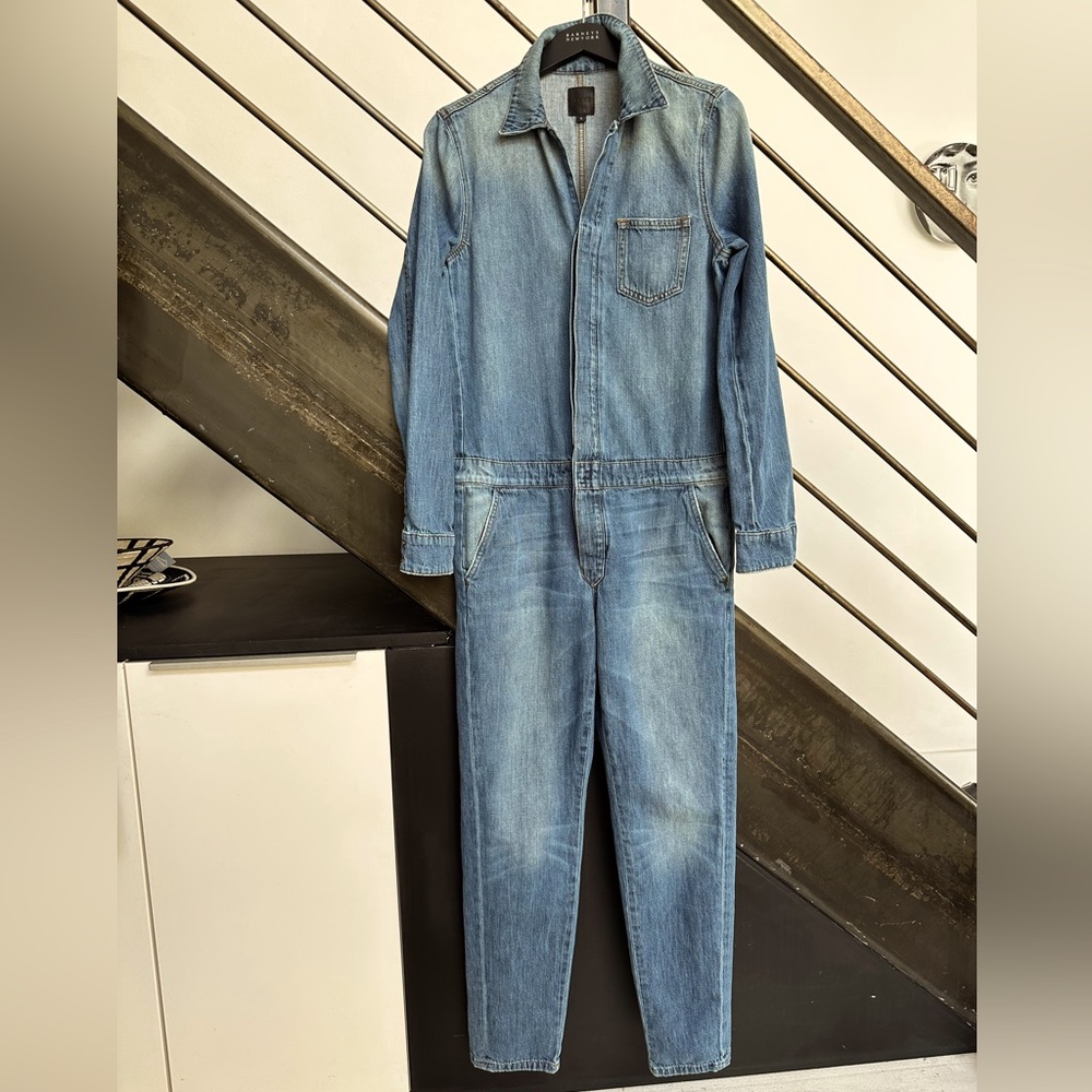 Joe's Jeans Light Blue Denim Jumpsuit